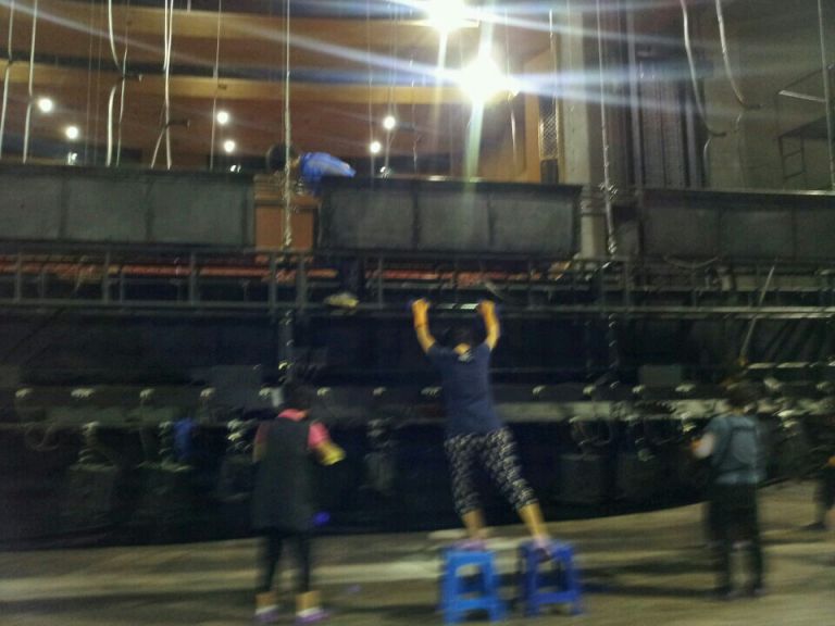 대구예술회관대청소